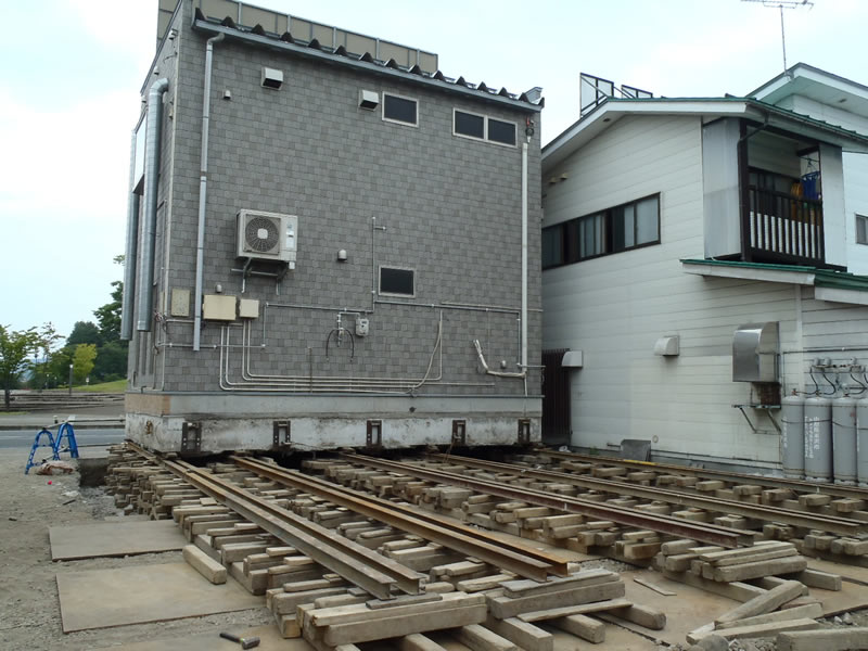 曳家工事について